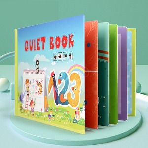 Quiet Book 콰이어트북 Busy Book 비지북 몬테소리교구(6종 세트)